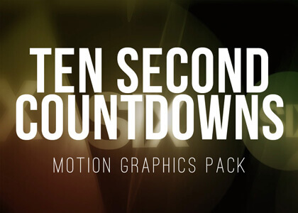 10-Second Countdowns – Animation Pack