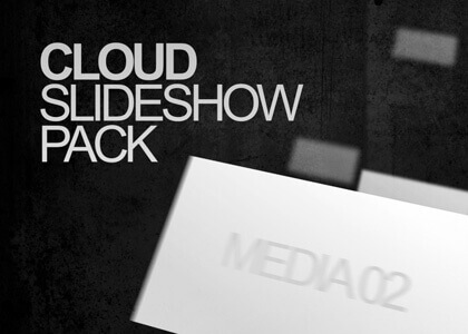 Cloud pack of After Effects slideshow templates