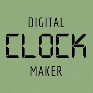Digital Clock Maker After Effects Template