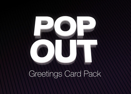 Pop-Out Greetings Card Pack – Free After Effects Template