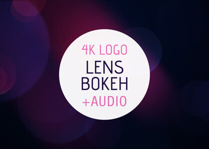 Lens Bokeh Logo Reveal – After Effects Template