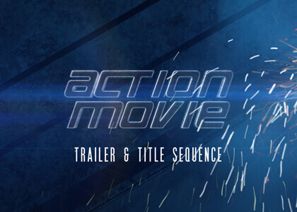 Action Movie Trailer and Titles – After Effects Template
