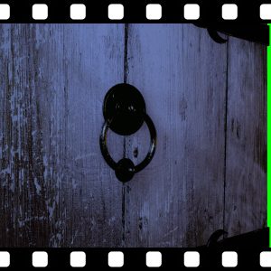 Old_Wooden_Door_Opening_HD stock video animated clip