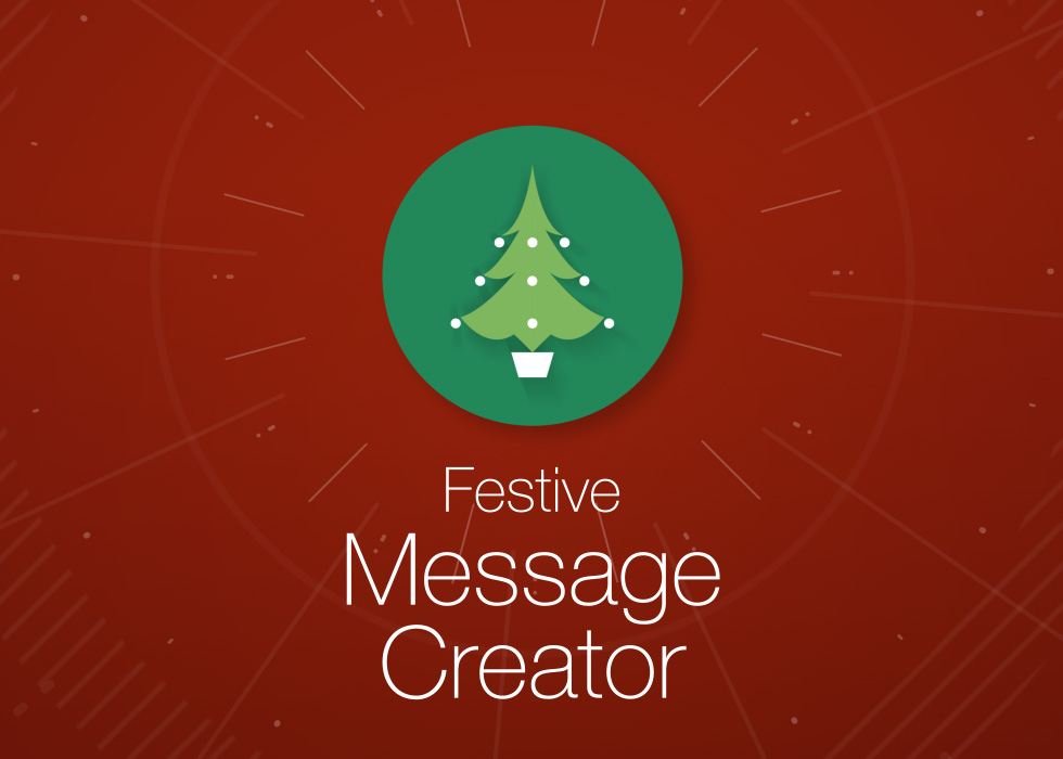 Festive Message Creator – After Effects Template