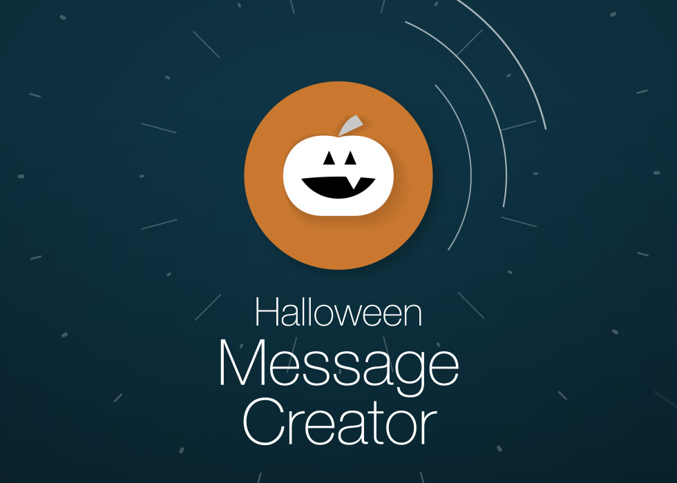 Halloween Message Creator – After Effects Template