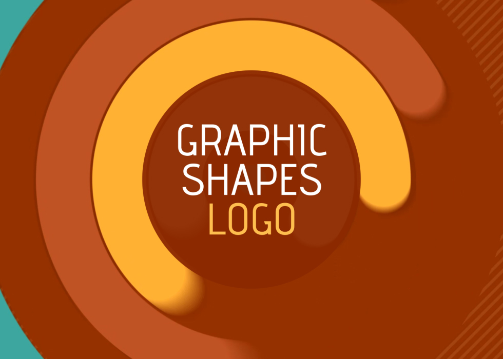 Graphic Shapes Logo Reveal – After Effects Template