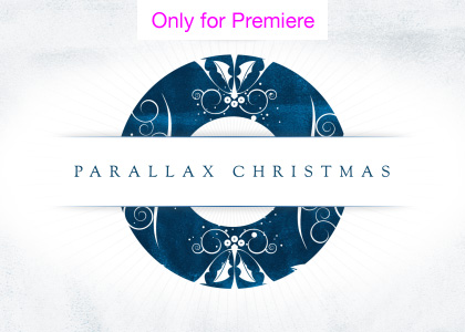 Parallax Christmas Greetings Transitions – Motion Graphics Template