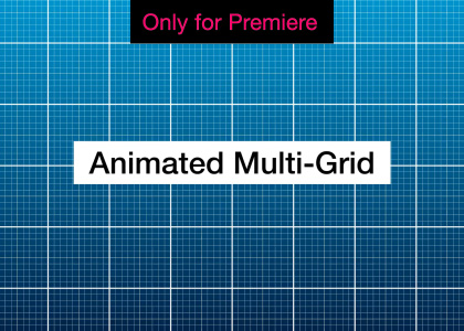 Animated Multi-Grid Background – Motion Graphics Template