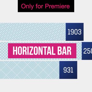 Bar Chart Motion Graphics Template for Premiere Pro
