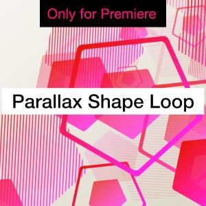 Parallax Shapes Background Motion Graphics Template for Premiere Pro