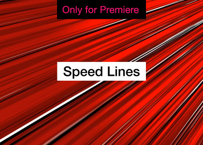 Speed Lines Background – Motion Graphics Template