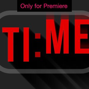 Time Passing Transition Motion Graphics Template for Premiere Pro