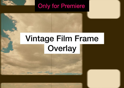 Vintage Film Frame Overlays - Motion Graphics Template - Enchanted