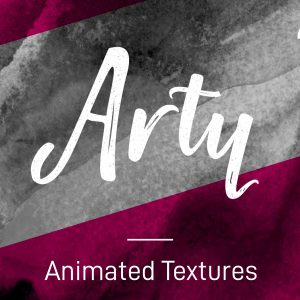 Animated arty stop-frame motion textures pack