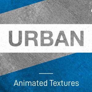 Animated urban stop-frame motion textures pack