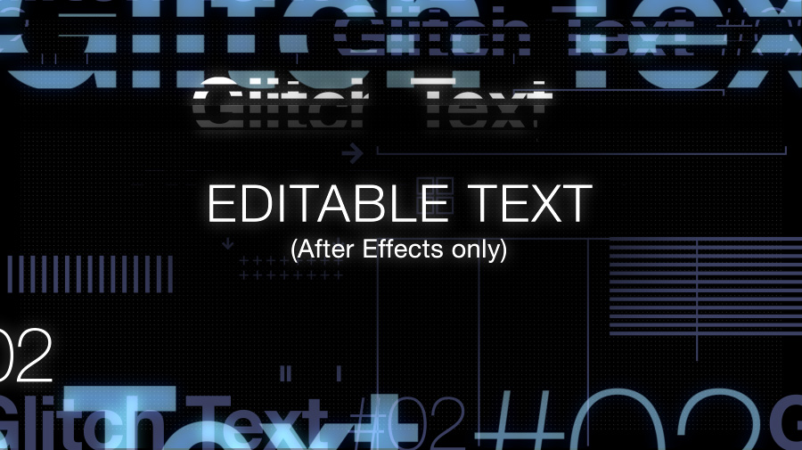 Glitch Effects: Photo, Video and Text Effects, Transitions