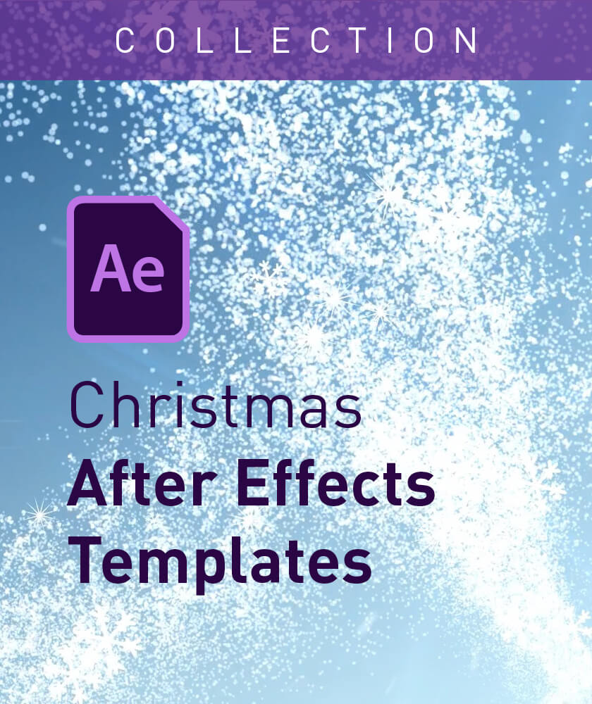 Christmas After Effects Templates from Enchanted Media