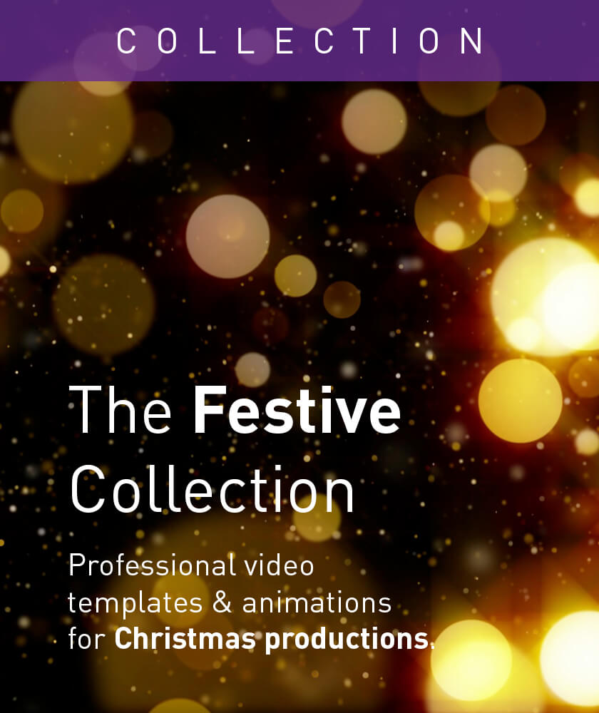 Festive Video Templates and Animations from Enchanted Media