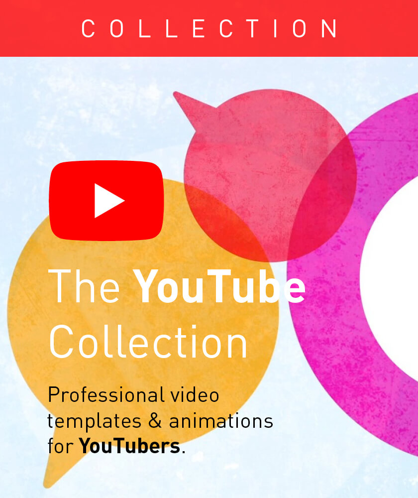 Video Templates and Animations for YouTube from Enchanted Media