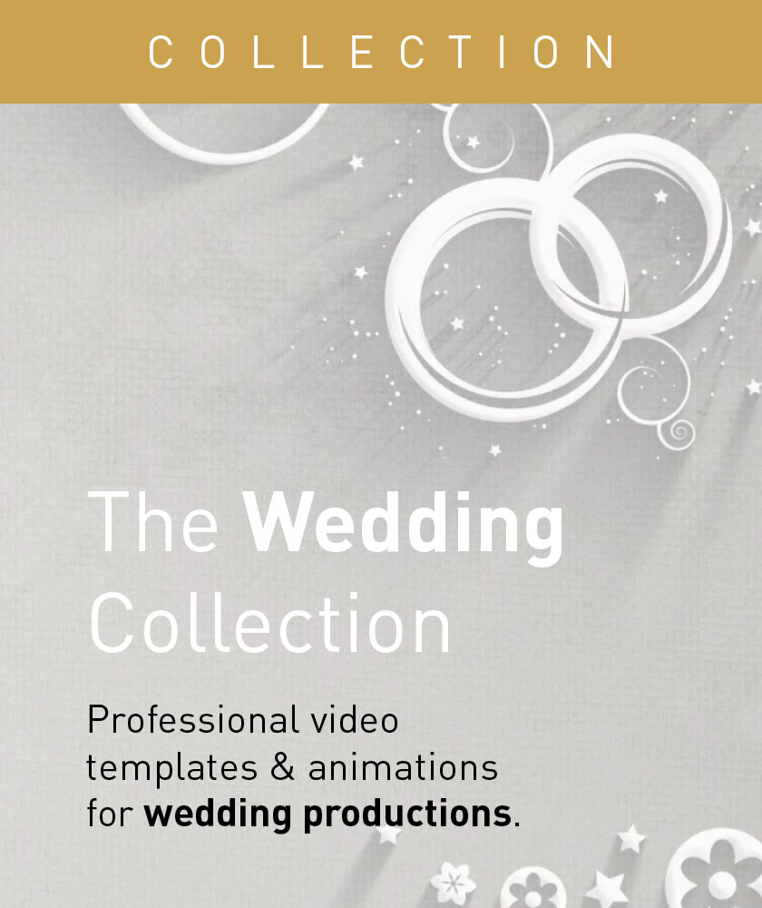 Wedding Video Templates and Animations from Enchanted Media