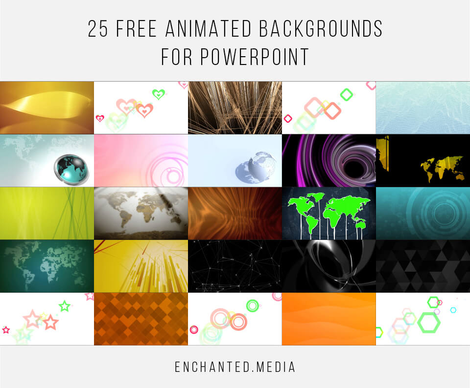 Free Animated Backgrounds for PowerPoint là giải pháp tuyệt vời cho những ai muốn trang trí bài thuyết trình của mình thêm sinh động và đẹp mắt. Với các mẫu hoạt hình đa dạng và miễn phí, bạn có thể linh hoạt tùy chỉnh và sử dụng cho các nội dung khác nhau, đồng thời khiến cho bài thuyết trình của bạn trở nên đặc sắc và chuyên nghiệp hơn.