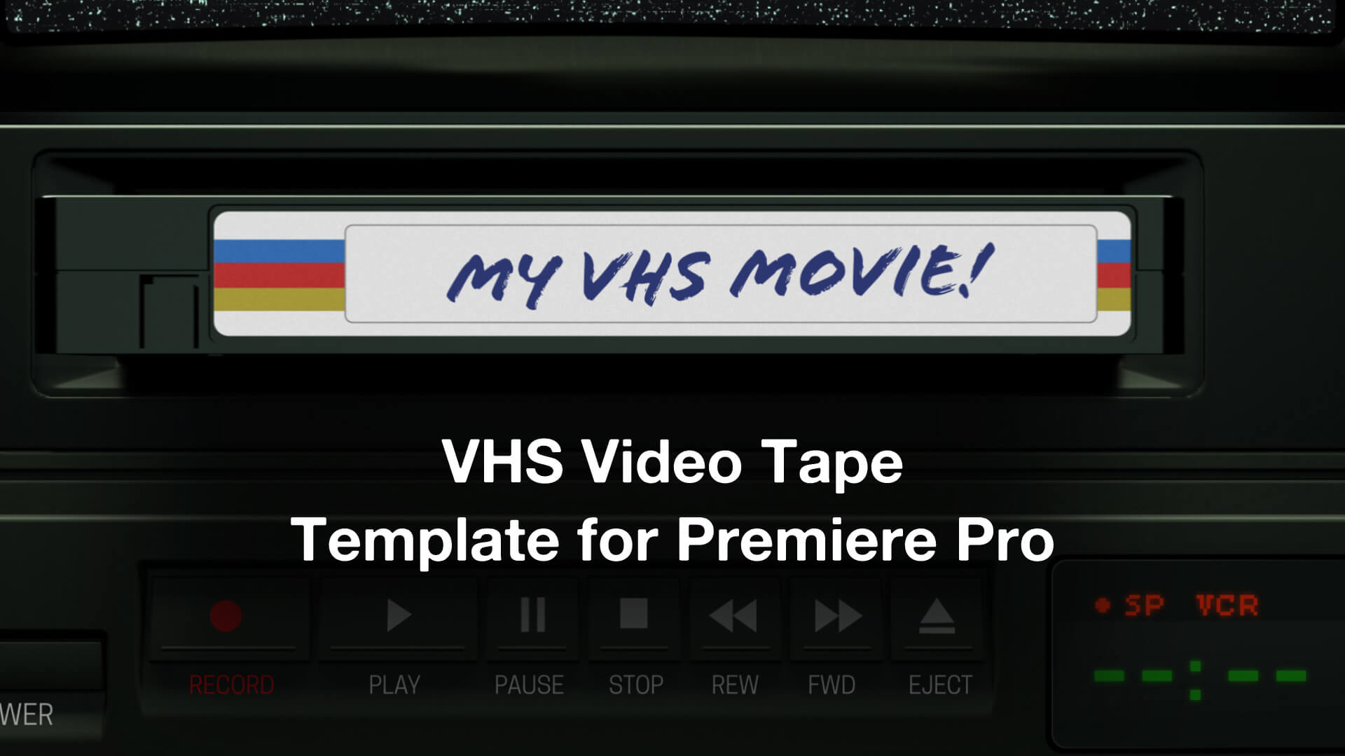 Éjecter une cassette VHS du lecteur vidéo VCR, Vidéos - Envato Elements