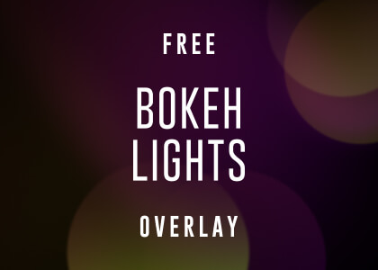 Free Bokeh Lights Overlay Video