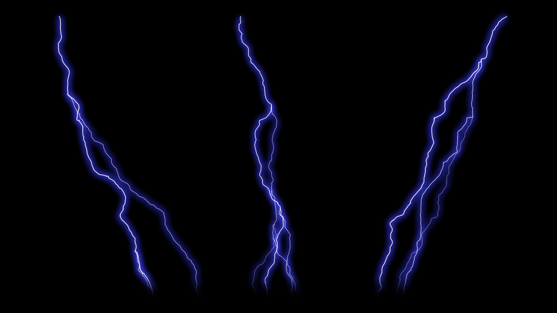 Free Lightning Strikes Overlay Video | Enchanted Media