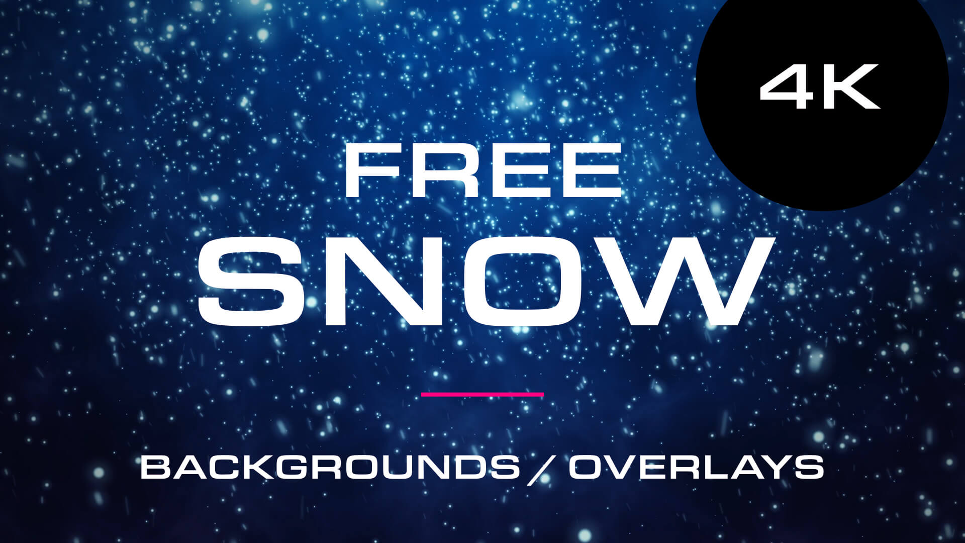 10 Free Snow Video Overlays and Backgrounds