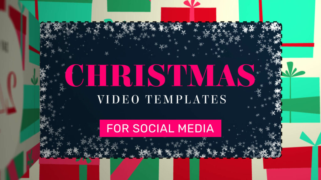 12 Christmas Video Templates for Social Media