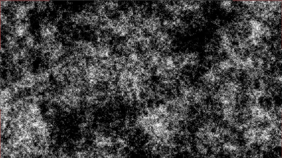 Screen shot of the Fractal Noise effect applied to a solid layer.