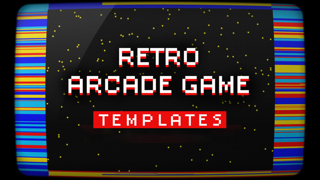 10 Awesome Retro Arcade Game Templates for Premiere Pro