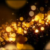 Free Golden Glitter Particle Backgrounds