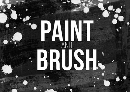 Paint Splats and Brush Strokes – Free Image Pack