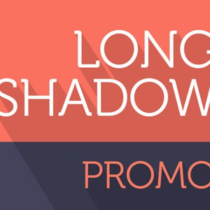 Long_Shadow Text Promo After Effects Template