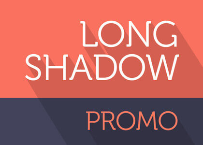 Clean Long Shadow Promo – After Effects Template