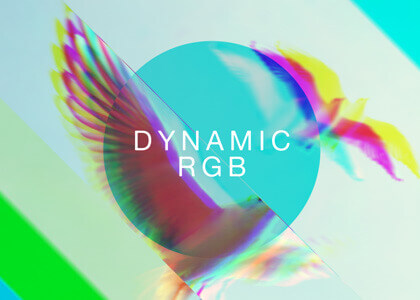 Dynamic RGB Slideshow- After Effects Template