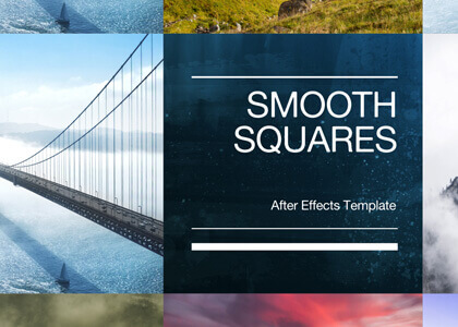 Smooth Squares – After Effects Template