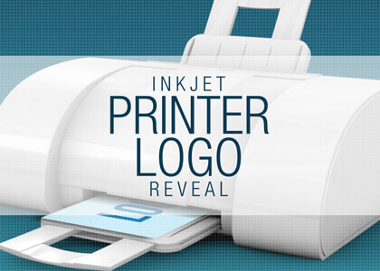 Ink Jet Printer Logo Reveal – After Effects Template