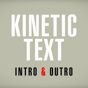 Kinetic_text_Intro After Effects Template