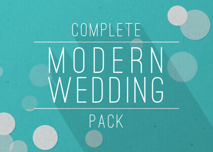 Complete Modern Wedding Package