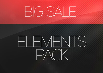 Big Sale Elements Pack – After Effects Template