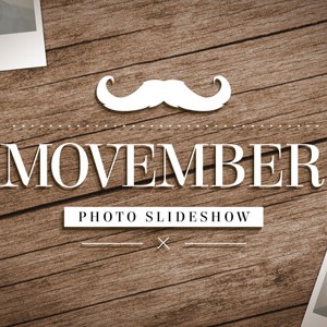 Movember Slideshow Feature After Effects slideshow template