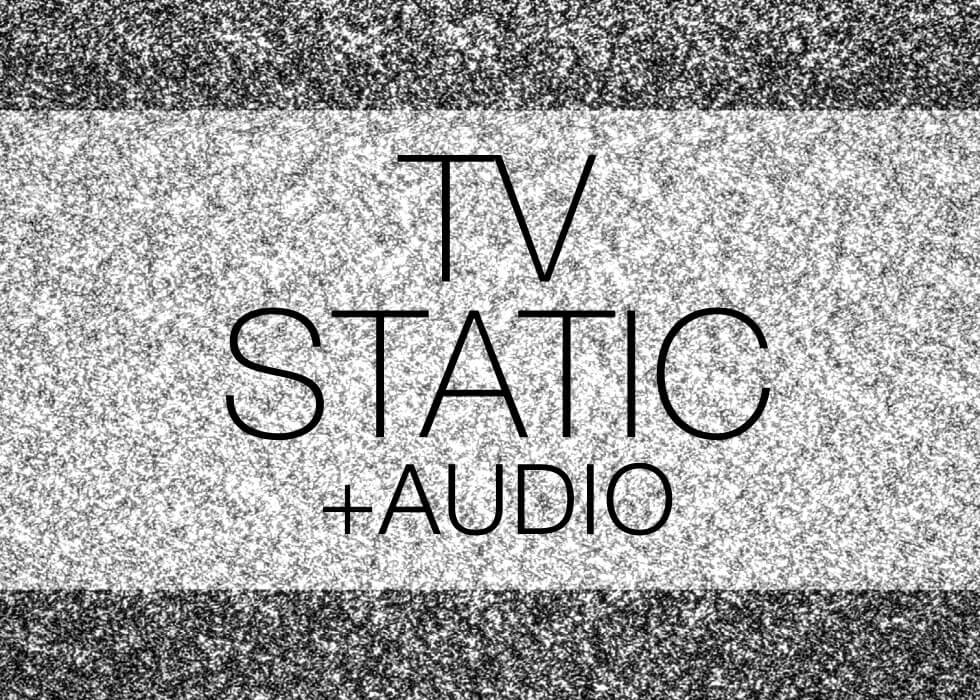TV Static Noise HD with Audio – Free Footage