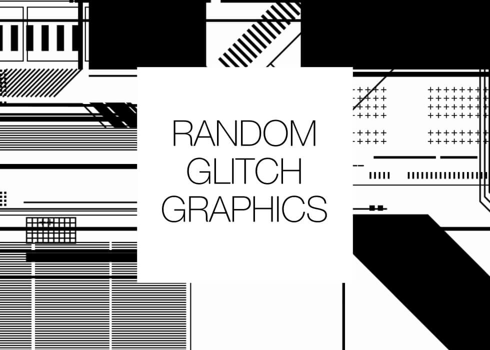 Random Tech Glitch Graphics – Free Animations