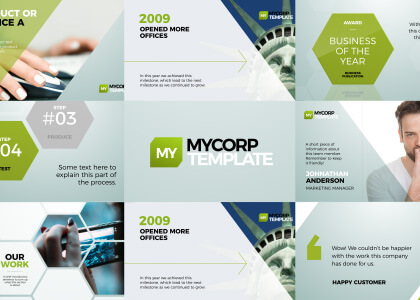 MyCorp Business Promo – After Effects Template