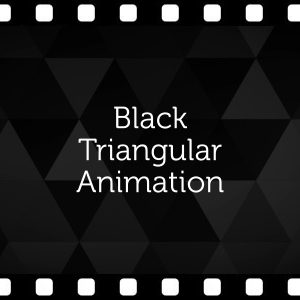 Free black abstract background video animation