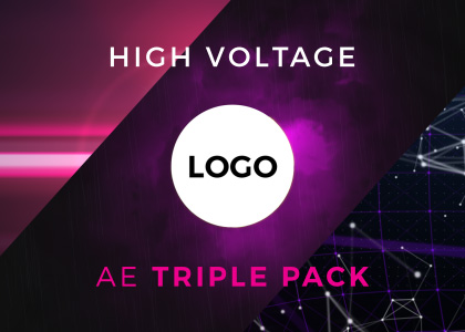 High Voltage Logo Reveals – AE Template Pack