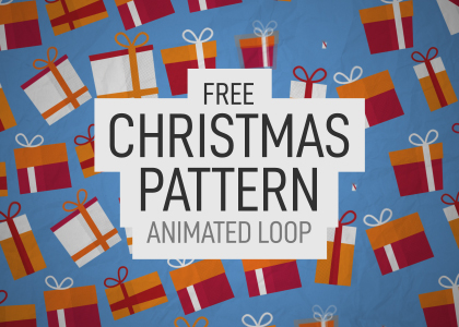 Free Christmas Background Animation