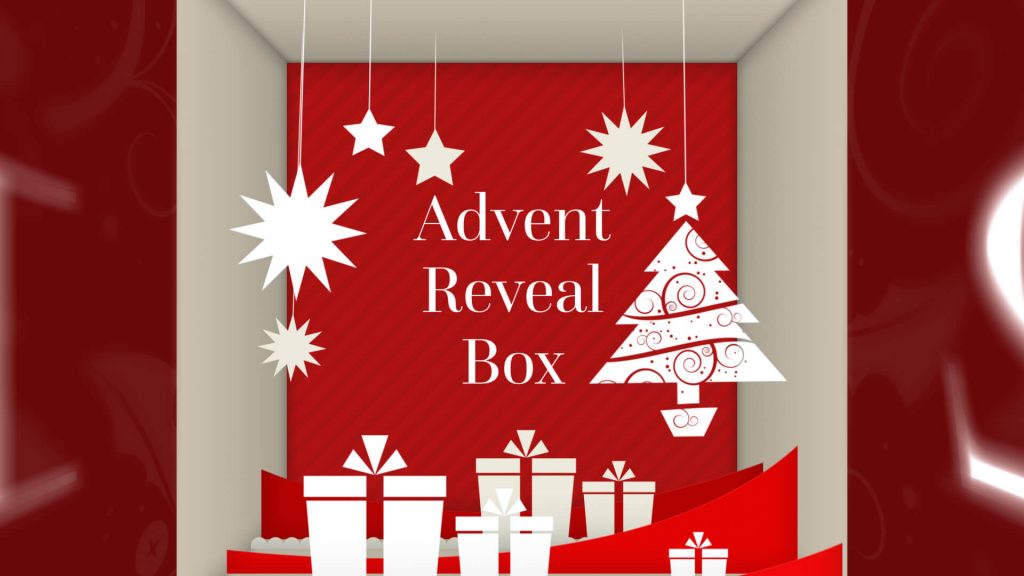 Festive 3D Advent Calendar Box Reveal for Premiere Enchanted Media